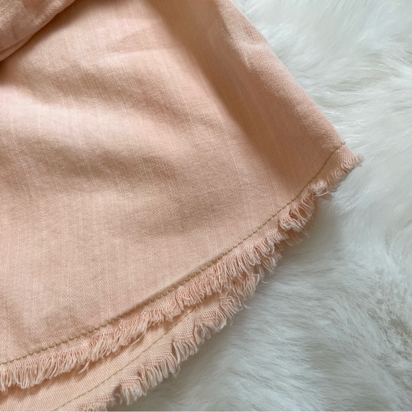 Free People Boho Button Down Ombré Denim Western Shirt - Picture 12 of 15